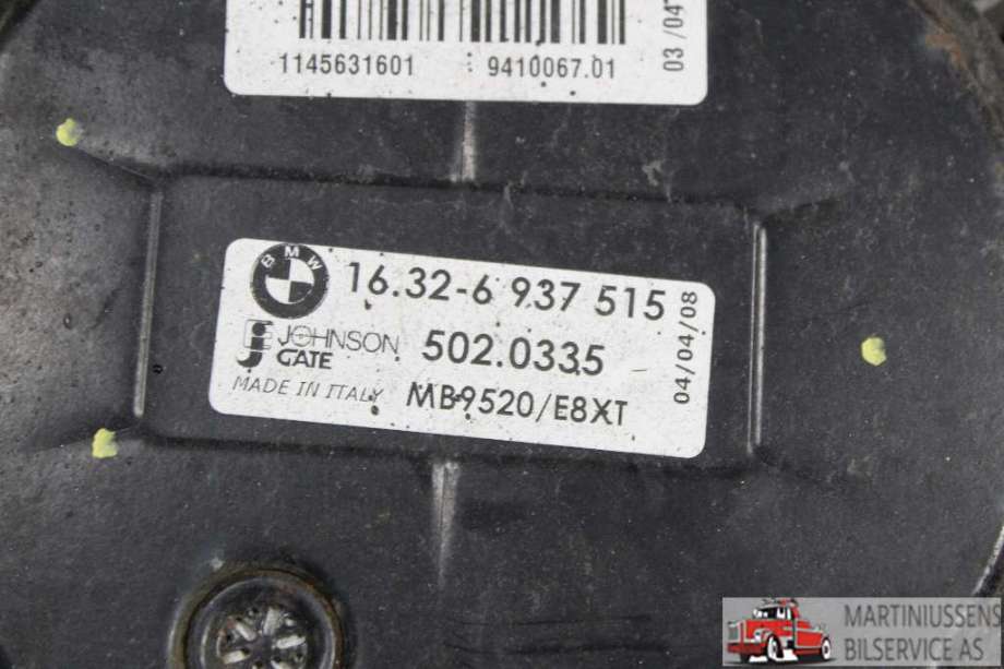 Kjølevifte til BMW 3-Serie 2005-2011 (E90/E91/E92/E93) (E90/E91/E92/E93) (BMW||16.32-6 937 515)