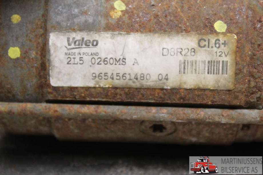 Starter diesel til Peugeot 308 2013-2021 (Type II)  (PEUGEOT||9654561480 04)