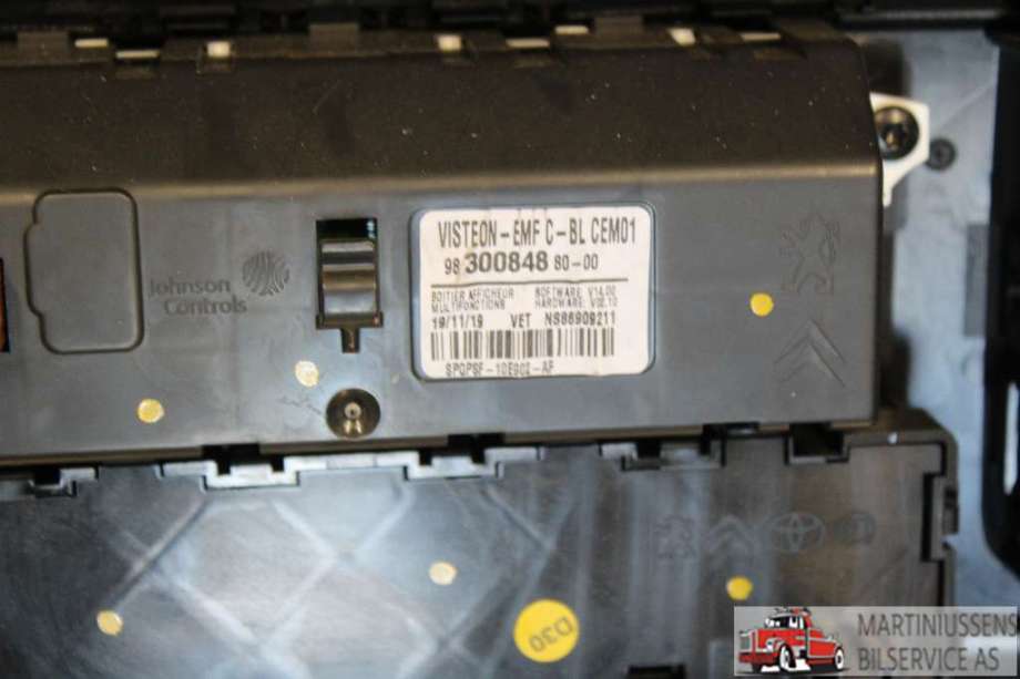 Bilstereo til Toyota Proace 2016-->> (Type II)  (TOYOTA||98 300848 80-00)