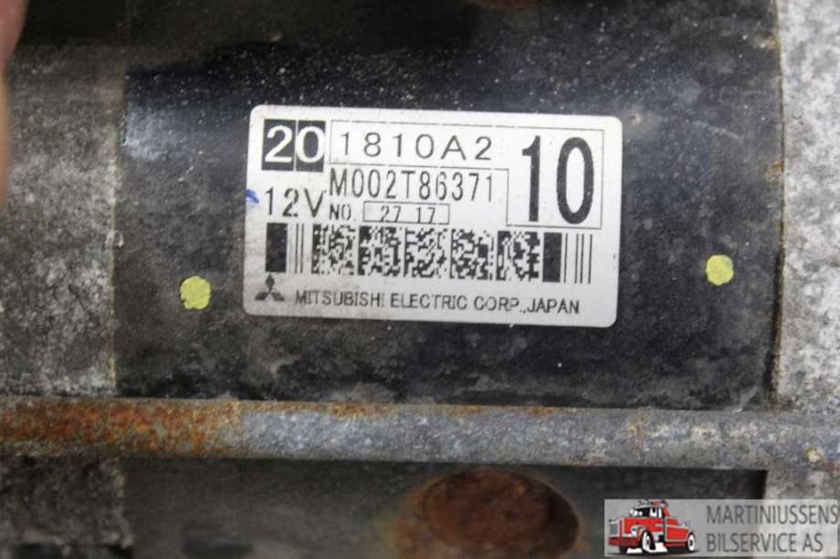 Starter diesel til Citroën C4, Aircross 2012-2017  (CITROEN||M002T86371)