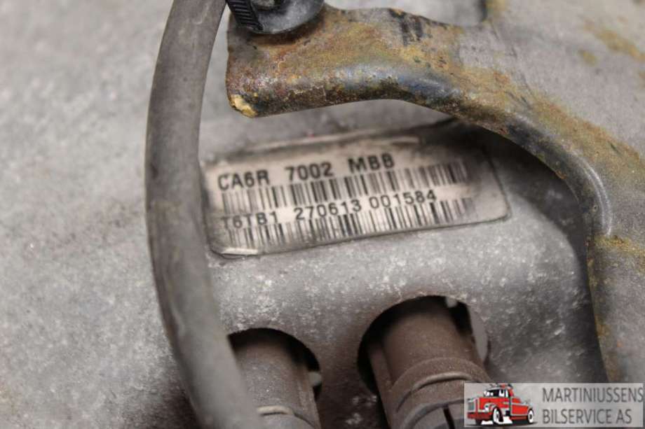 Girkasse manuell til Ford Fiesta 2013-2017 (Type VI, Fase 2)  (FORD||CA6R 7002 MBB)