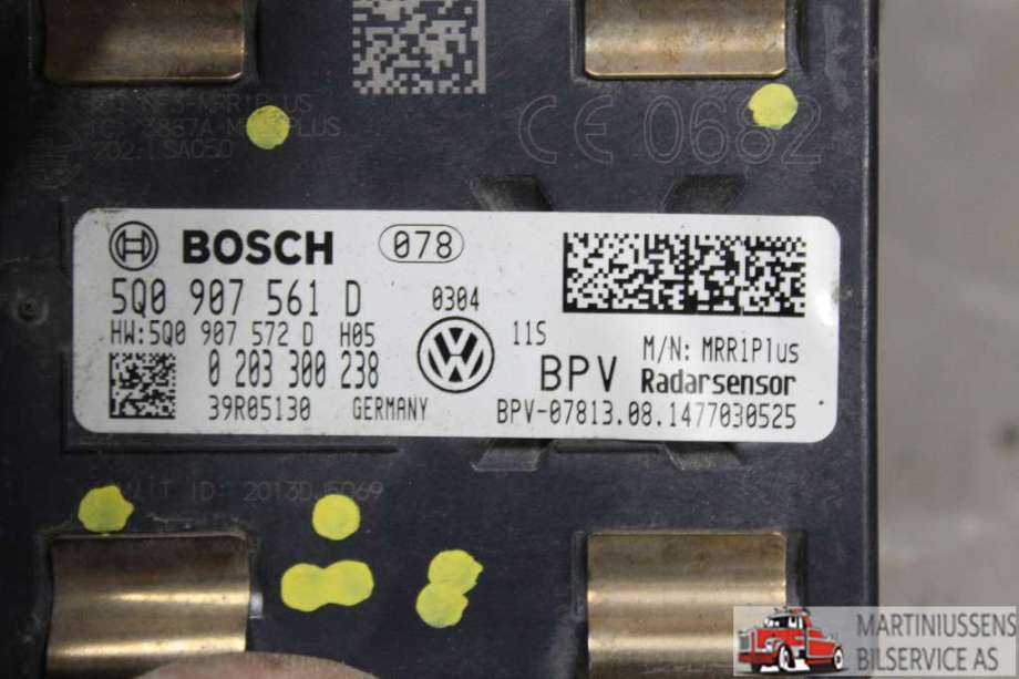Sensor radar til VW Golf VII 2012-2017 (Fase 1)  (VOLKSWAGEN||5Q0 907 561 D)