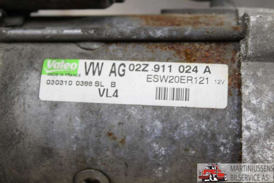 Starter diesel til VW Golf VI 2008-2012  (VOLKSWAGEN||02Z 911 024 A)