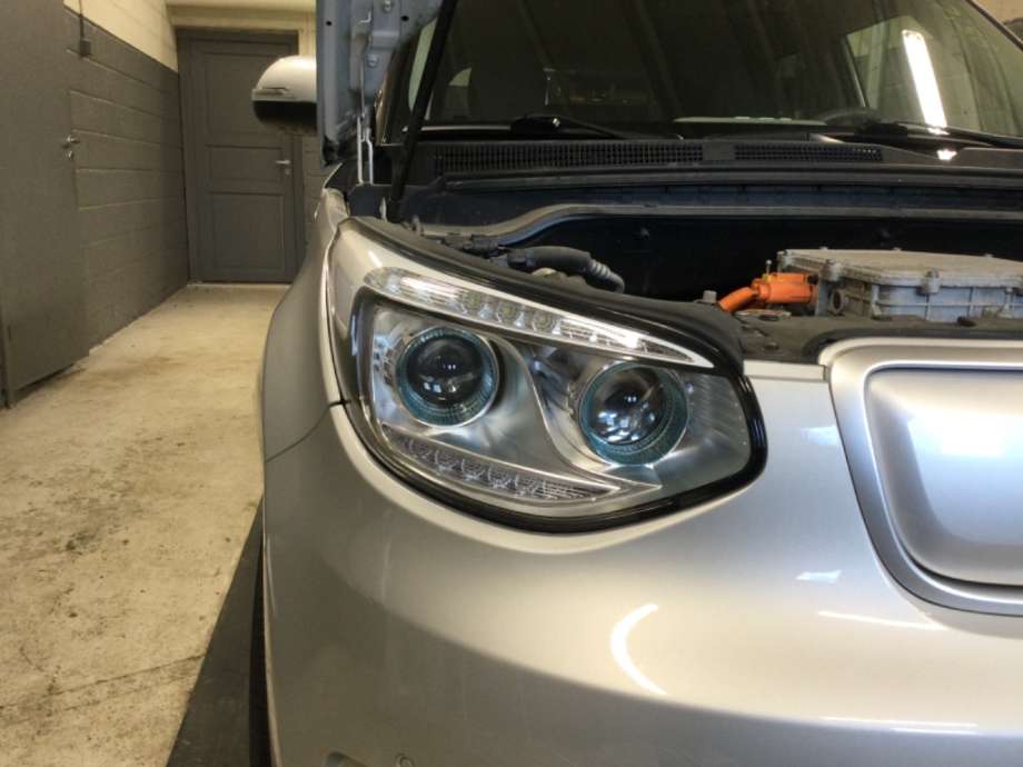 Frontlykt høyre halogen til Kia Soul, 2014-2019 (Type II)  (KIA|)