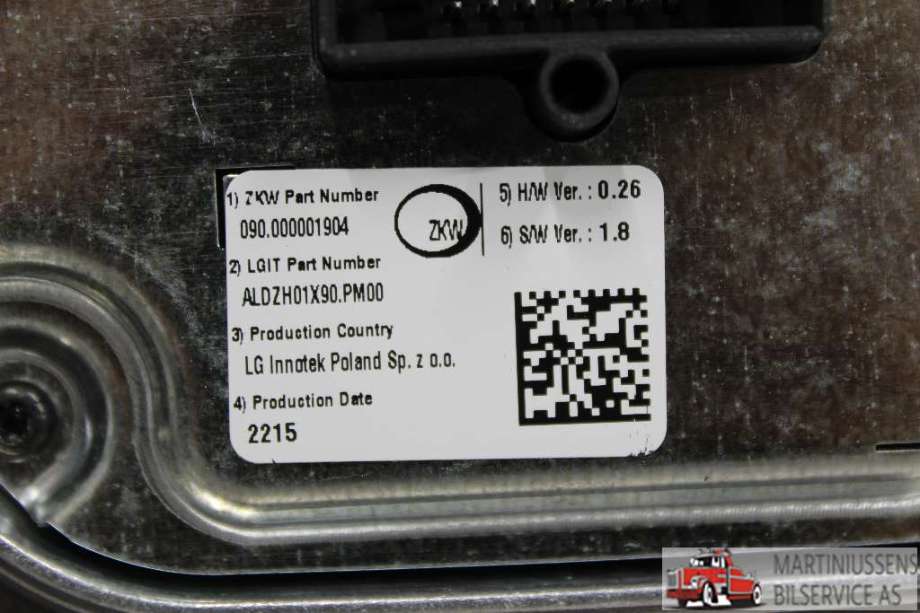 Styreenhet xenon/ballast til Citroën C5, Aircross 2019-->>  (CITROEN||090.000001904)
