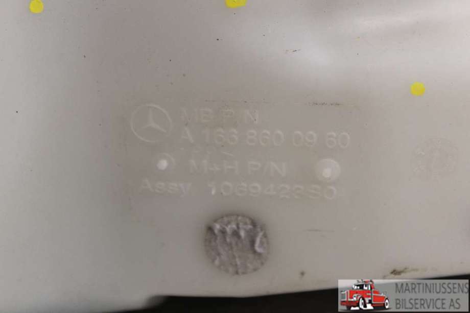 Spylertank til Mercedes ML 2011-2015 (Fase 1) (W166) (W166) (MERCEDES||A 166 860 09 60)
