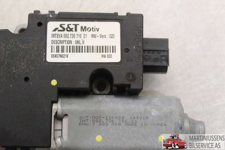 Takluke motor til BMW 2-Serie 2014-2021 (F22/F23) (F22/F23) (BMW||682.736 716 01)