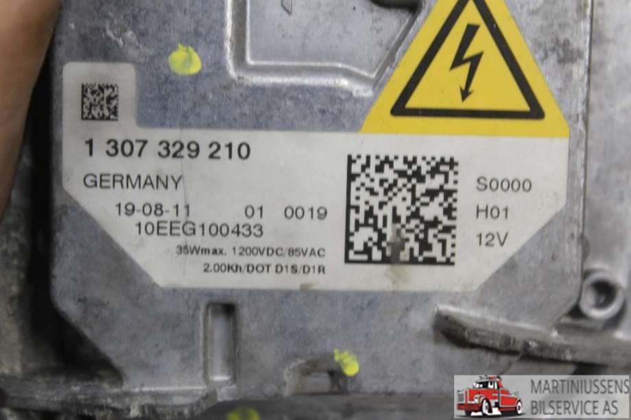 Styreenhet xenon/ballast til Volvo V50 2007-2012 (Fase 2)  (VOLVO||1 307 329 210)