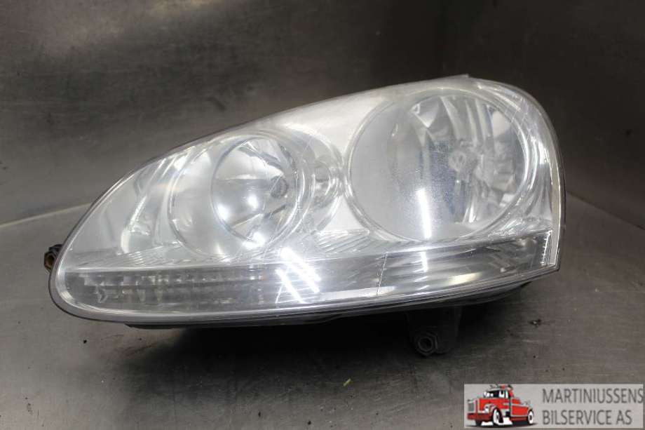 Frontlykt venstre halogen til VW Golf V, Combi, 2003-2008  (VOLKSWAGEN|)
