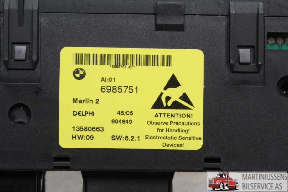 Bryter setevarme til BMW 5-Serie 2003-2010 (E60/E61) (E60/E61) (BMW||6985751)