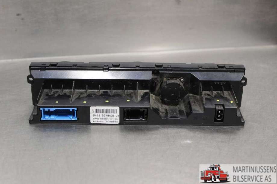 Varmeapparat betjening til BMW 5-Serie 2003-2010 (E60/E61) (E60/E61) (BMW||6411 6978435-01)