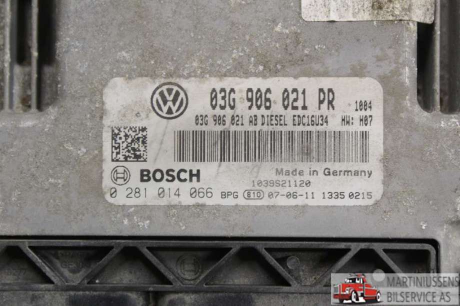 Styreenhet motor til VW Golf V, Combi 2003-2008  (VOLKSWAGEN||03G 906 021 PR)