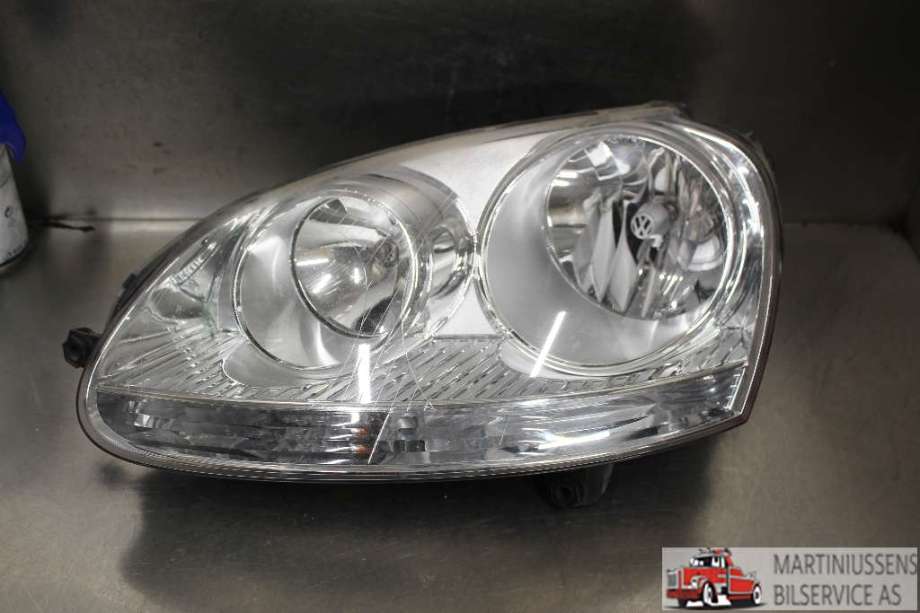 Frontlykt venstre halogen til VW Golf V, Combi, 2003-2008  (VOLKSWAGEN|)