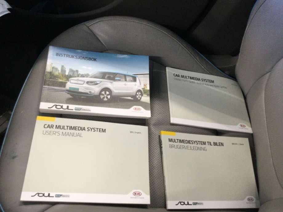 Instruksjonsbok til Kia Soul, 2014-2019 (Type II)  (KIA|)