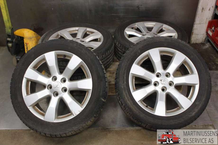 Felgsett aluminium til Mitsubishi Outlander, 2010-2012 (Type II, Fase 2)  (MITSUBISHI|3 ET38;5X114)