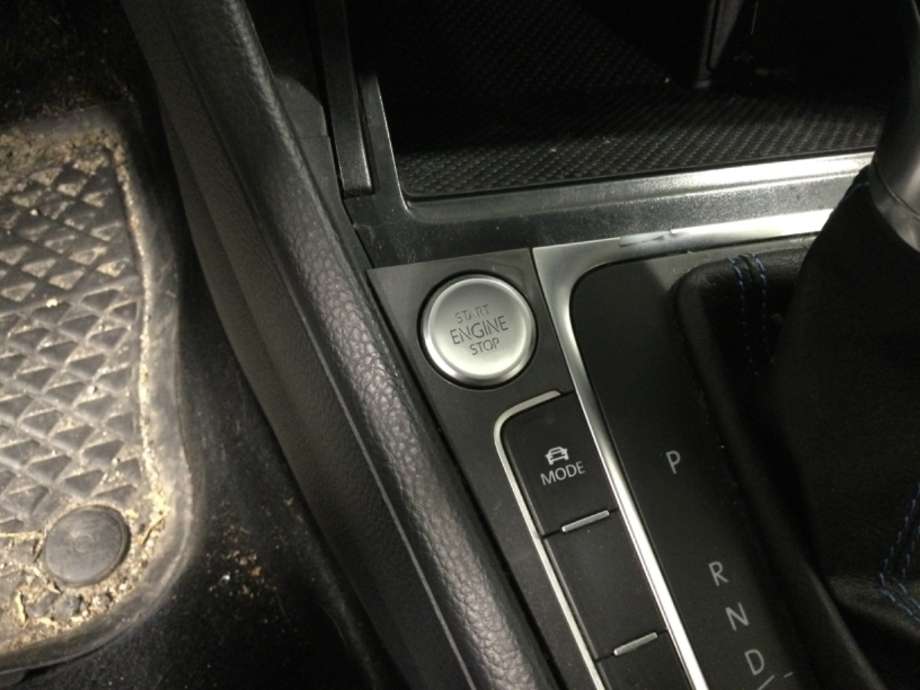 Bryter start/stopp til VW e-Golf, 2014-2017 (Fase 1)  (VOLKSWAGEN|)