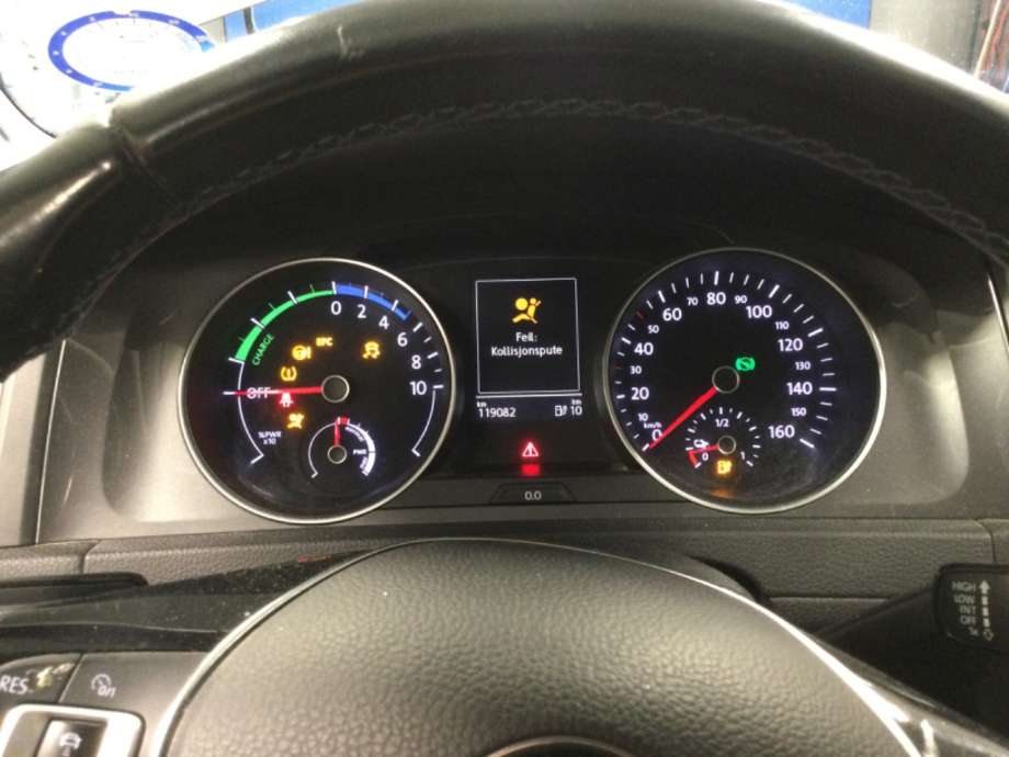 Speedometer til VW e-Golf, 2014-2017 (Fase 1)  (VOLKSWAGEN|)