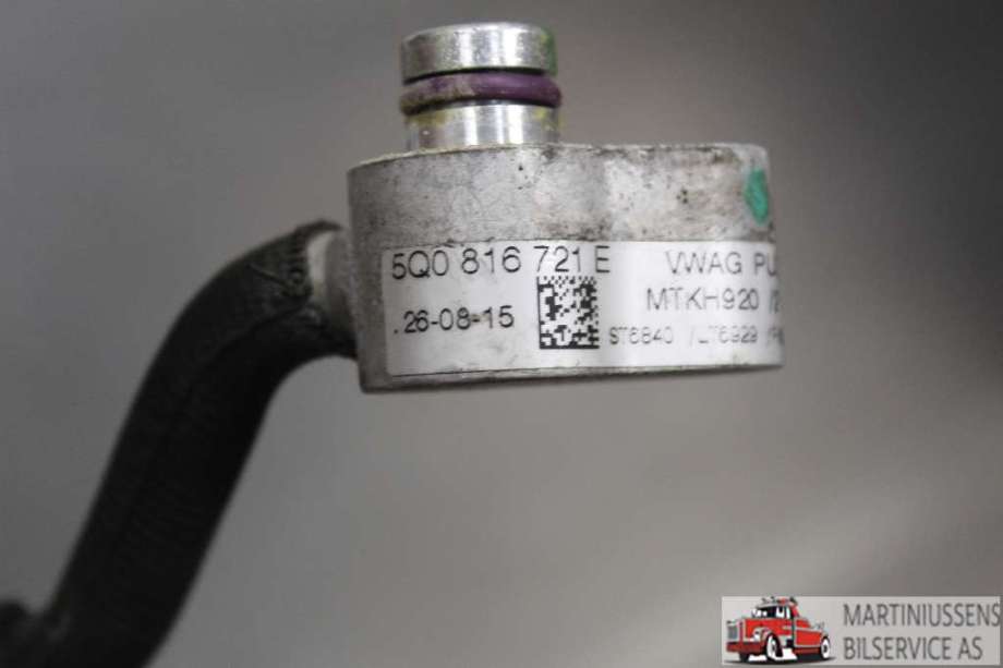 Aircondition rør til VW e-Golf 2014-2017 (Fase 1)  (VOLKSWAGEN||5Q0 816 721 E)