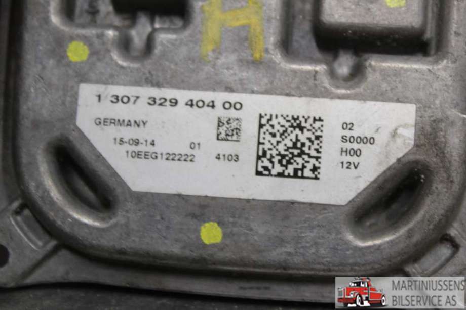 Styreenhet xenon/ballast til Peugeot 308 2013-2021 (Type II)  (PEUGEOT||1 307 329 404 00)