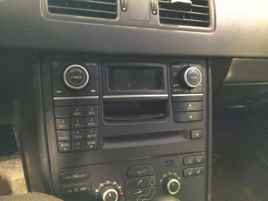 Bilstereo til Volvo XC90, 2007-2014 (Type I, Fase 2)  (VOLVO|)