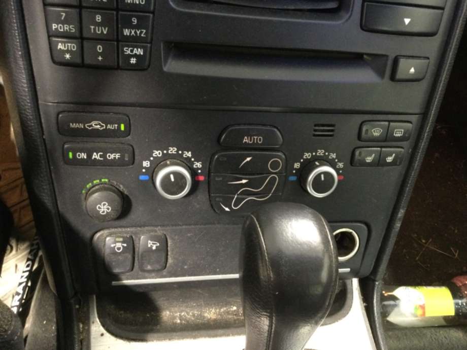 Varmeapparat betjening til Volvo XC90, 2007-2014 (Type I, Fase 2)  (VOLVO|)
