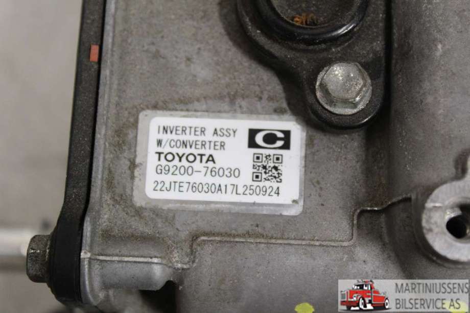 Inverter elbil til Toyota Auris 2015-2019 (Type II, Fase 2)  (TOYOTA||G9200-76030)