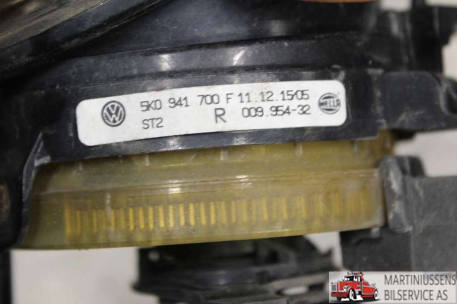 Tåkelykt høyre foran til VW Golf VI 2008-2012  (VOLKSWAGEN||5K0 941 700F)