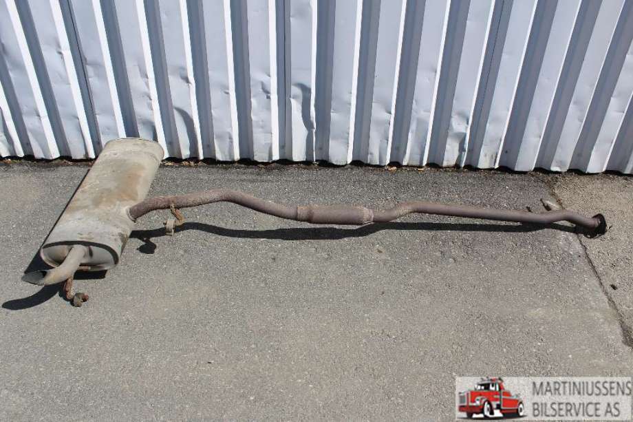 Eksosanlegg til Nissan Qashqai, 2007-2010 (Type I, Fase 1)  (NISSAN|)