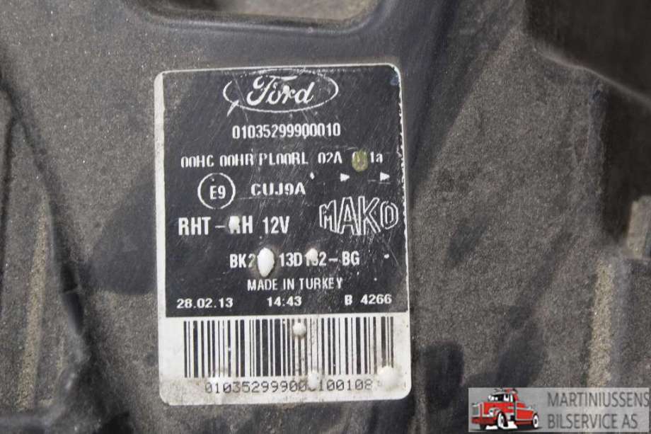 Frontlykt høyre halogen til Ford Transit Custom 2013-2023 (Type I)  (FORD|)
