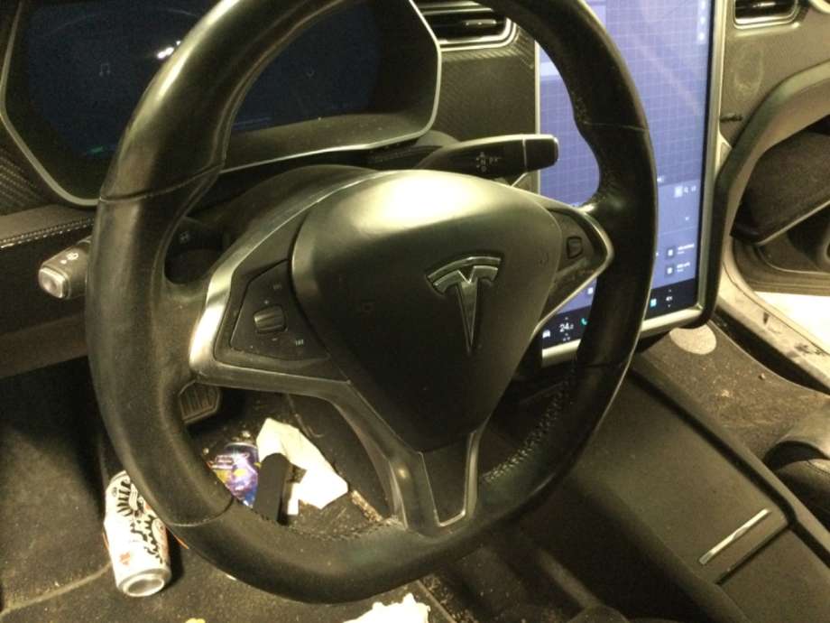Airbag rattpute til Tesla Model X, 2016-->>  (TESLA|)
