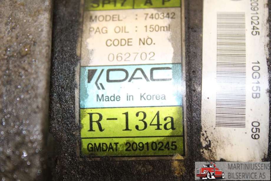 Aircondition kompressor til Opel Antara 2007-2013  (OPEL|20910245|)