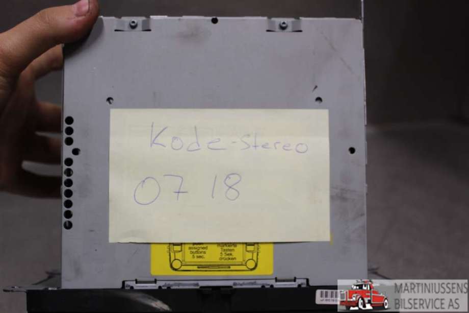 Bilstereo til VW Golf VI 2008-2012  (VOLKSWAGEN|3C8 035 195 A|)