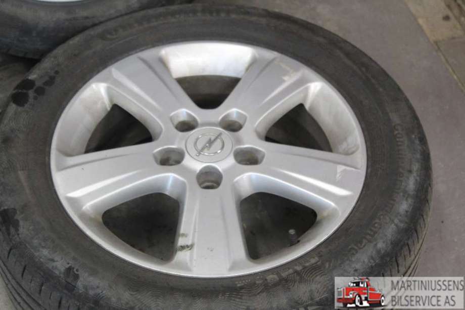 Felgsett aluminium til Opel Zafira A 1999-2005  (OPEL|5X110 ET40|5X110|6X16 ET 44)