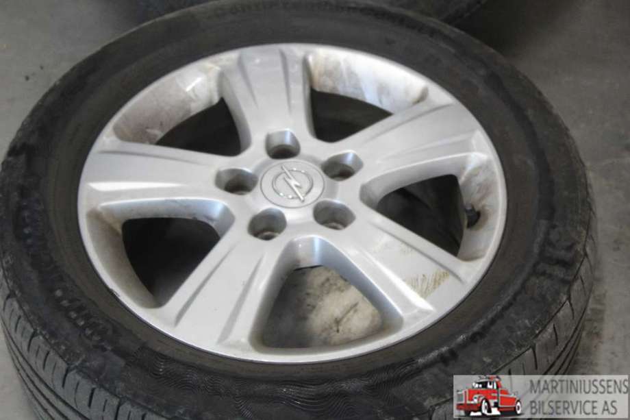 Felgsett aluminium til Opel Zafira A 1999-2005  (OPEL|5X110 ET40|5X110|6X16 ET 44)
