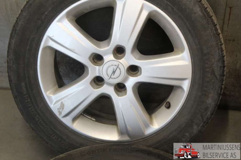 Felgsett aluminium til Opel Zafira A 1999-2005  (OPEL|5X110 ET40|5X110|6X16 ET 44)