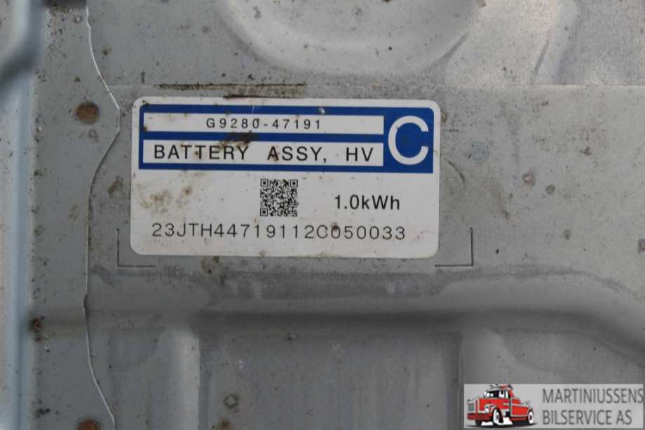 Batteripakke elbil til Toyota Prius +7 2012-2020 (Type III) (stasjonsvogn) (stasjonsvogn) (TOYOTA||G9280-47191)