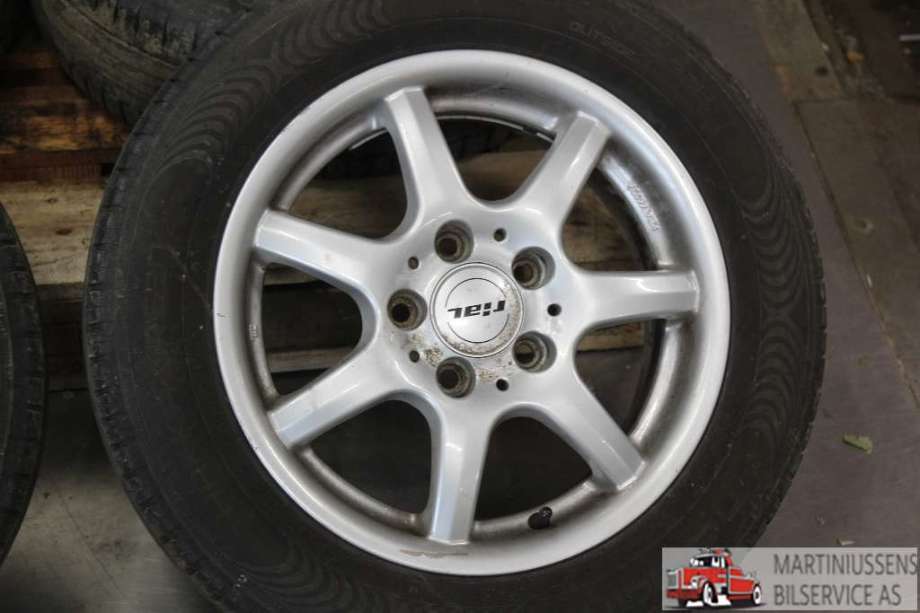 Felgsett aluminium til Mercedes A-Klasse 2005-2012 (W169) (W169) (MERCEDES|5X112|6X16 ET 44|)