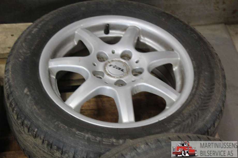 Felgsett aluminium til Mercedes A-Klasse 2005-2012 (W169) (W169) (MERCEDES|5X112|6X16 ET 44|)