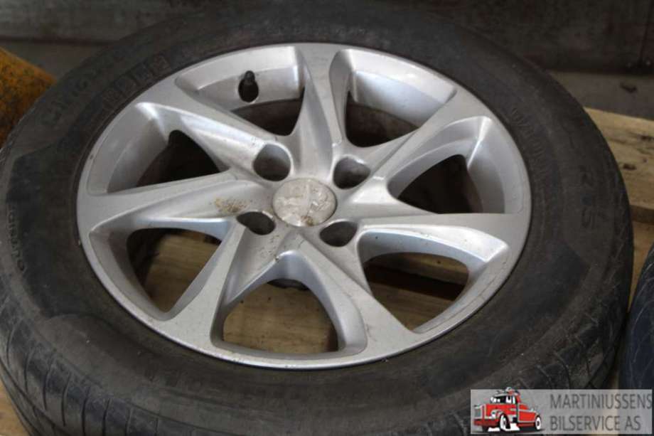Felgsett aluminium til Peugeot 208 2012-2019 (Type I)  (PEUGEOT|4X108|6X15|)