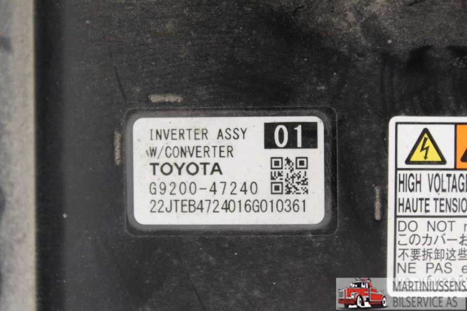 Inverter elbil til Toyota Prius 2016-2023 (Type IV) (combi) (combi) (TOYOTA||G9200-47240)