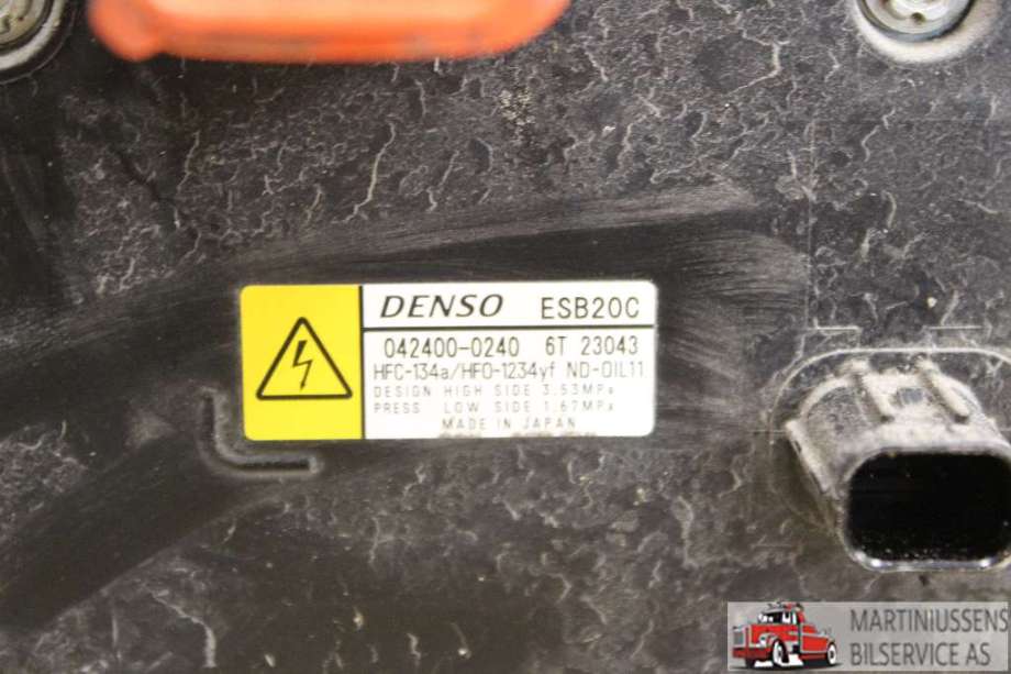 Aircondition kompressor til Toyota Prius 2016-2023 (Type IV) (combi) (combi) (TOYOTA||042400-0240)