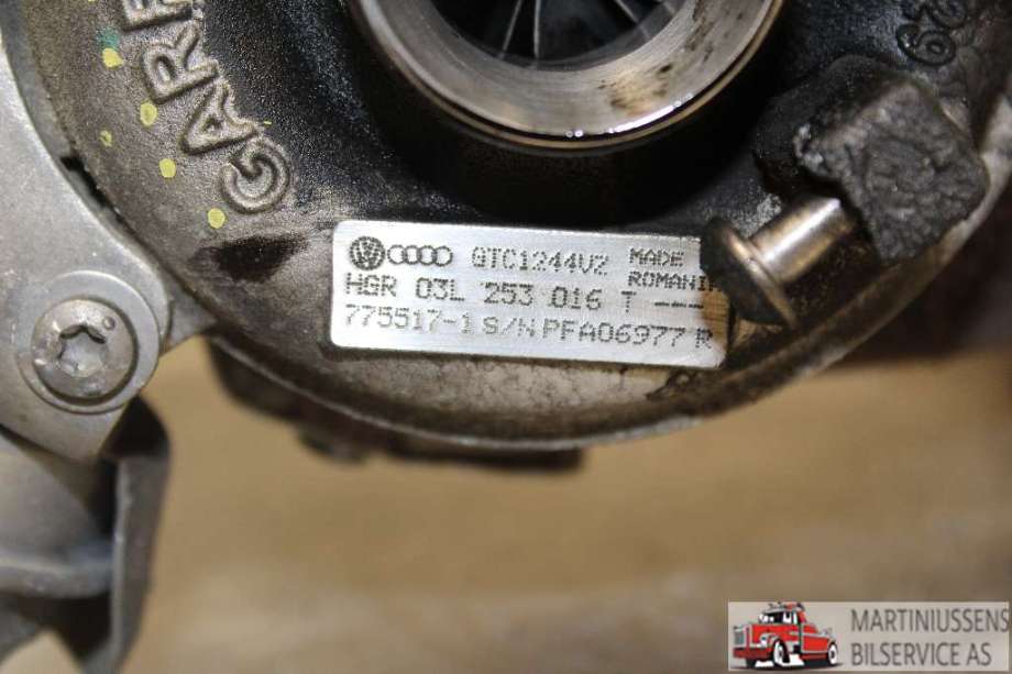 Turbo til Audi A3 2009-2012 (Type II, Fase 2)  (AUDI||HGR 03L 253 016 T)