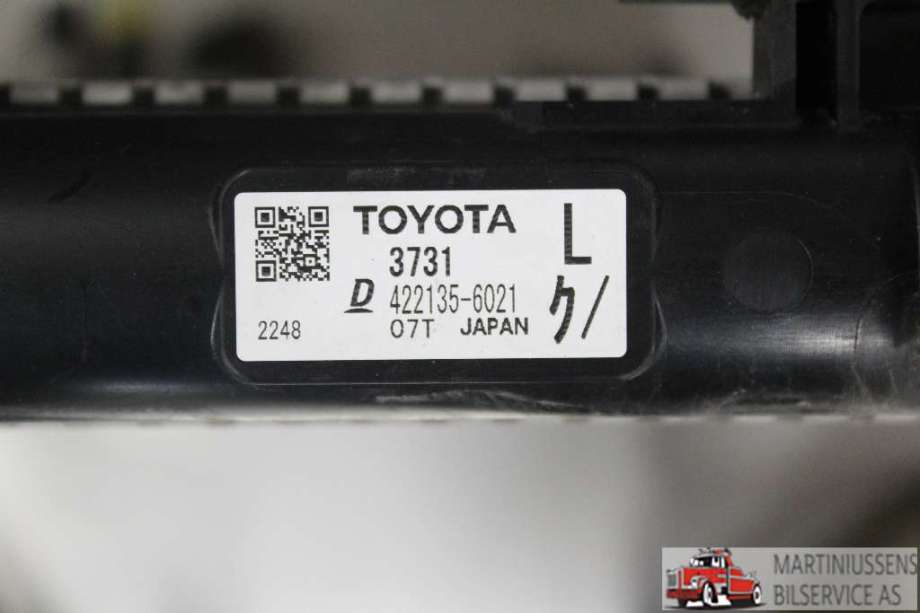 Radiator (automat gir) til Toyota Prius 2016-2023 (Type IV) (combi) (combi) (TOYOTA||422135-6021)