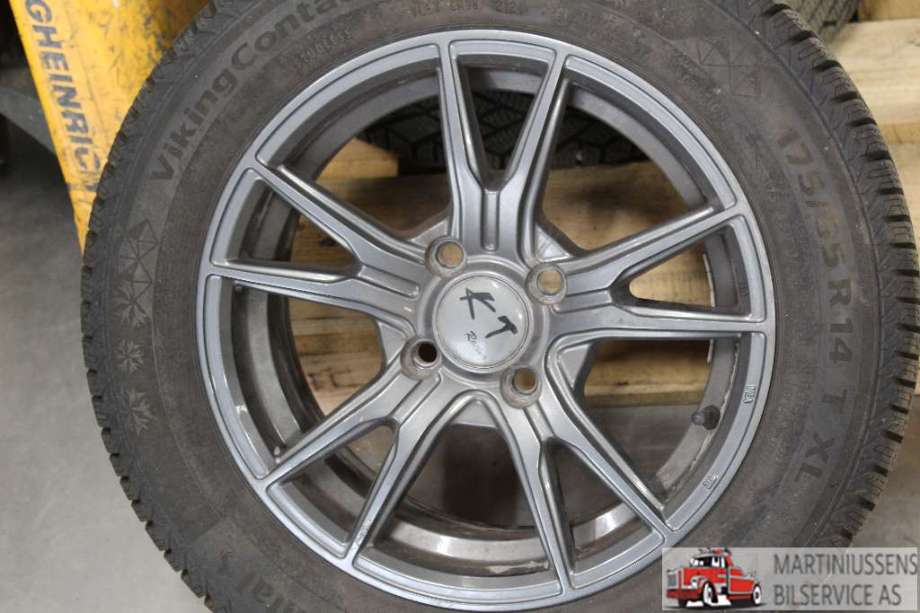 Felgsett aluminium til VW Polo 2000-2001 (Type III, Fase 2)  (VOLKSWAGEN|4X100|14X6|)