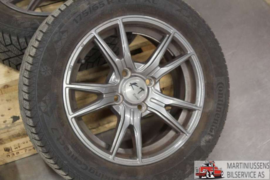 Felgsett aluminium til VW Polo 2000-2001 (Type III, Fase 2)  (VOLKSWAGEN|4X100|14X6|)