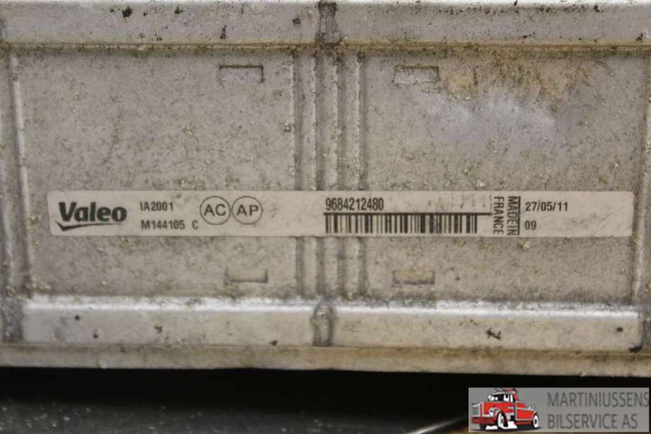 Intercooler til Citroën C4 2011-2017 (Type II)  (CITROEN||9684212480)