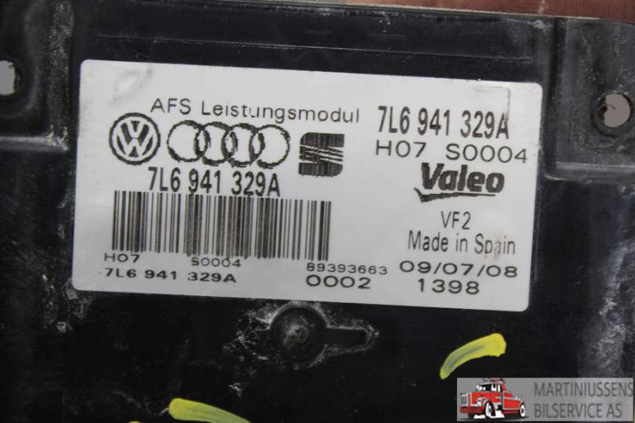 Styreenhet xenon/ballast til VW Passat 2005-2010 (B6) (B6) (VOLKSWAGEN||7L6 941 329A)