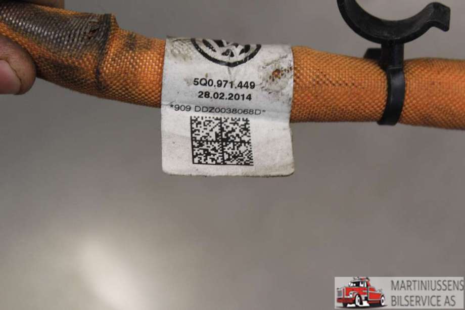 Kabel høy volt (HV) hybrid til VW e-Golf 2014-2017 (Fase 1) (VOLKSWAGEN||5Q0.971.449)