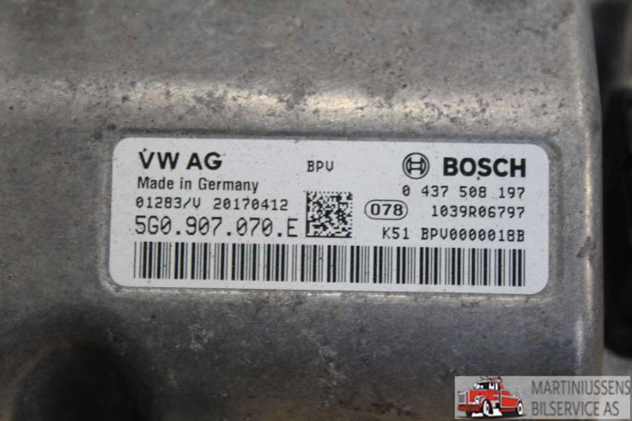 Inverter elbil til VW e-Golf 2014-2017 (Fase 1)  (VOLKSWAGEN||5G0.907.070.E)