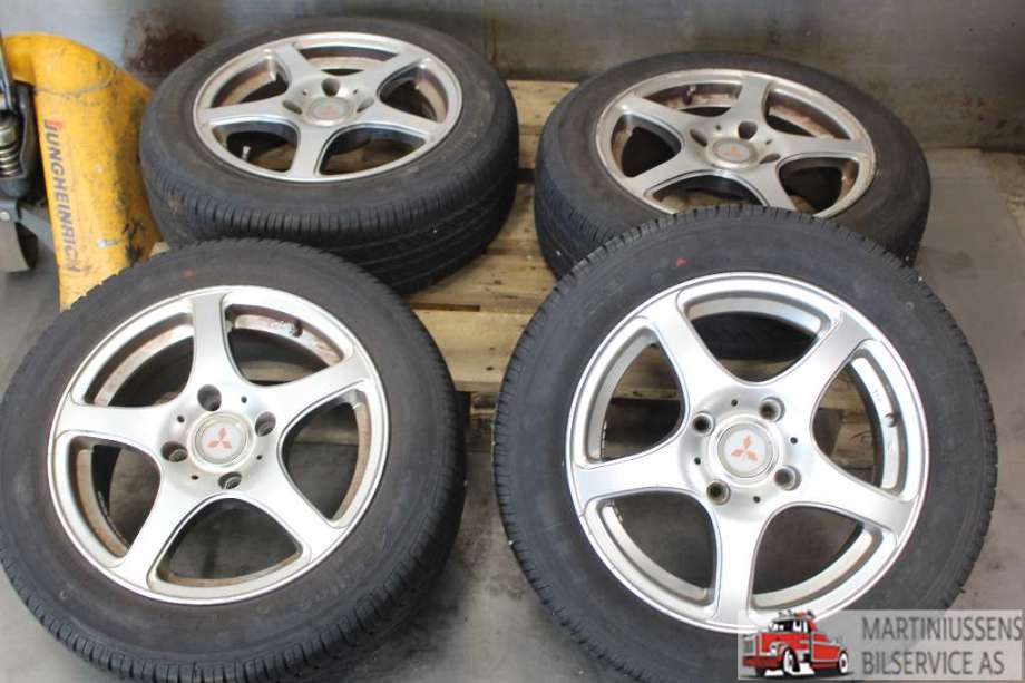 Hjulsett aluminium sommer til Mitsubishi Colt, 2004-2008 (Type VII, Fase 1)  (MITSUBISHI|3;4X114)